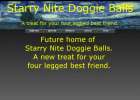 Starry Nite Doggie Balls 